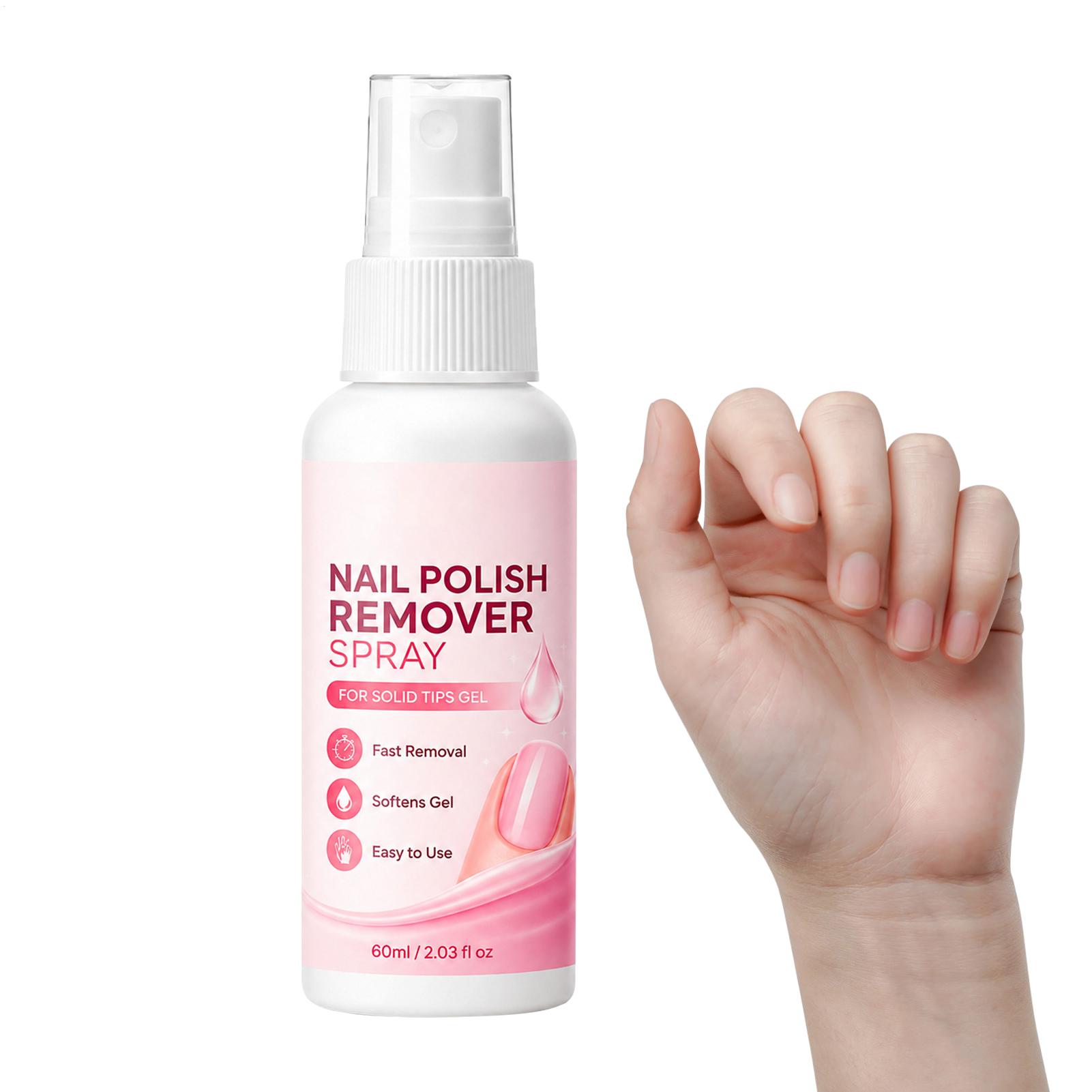 Nail Art Press On - بخاخ مزيل الأظافر 60 مل للأظافر