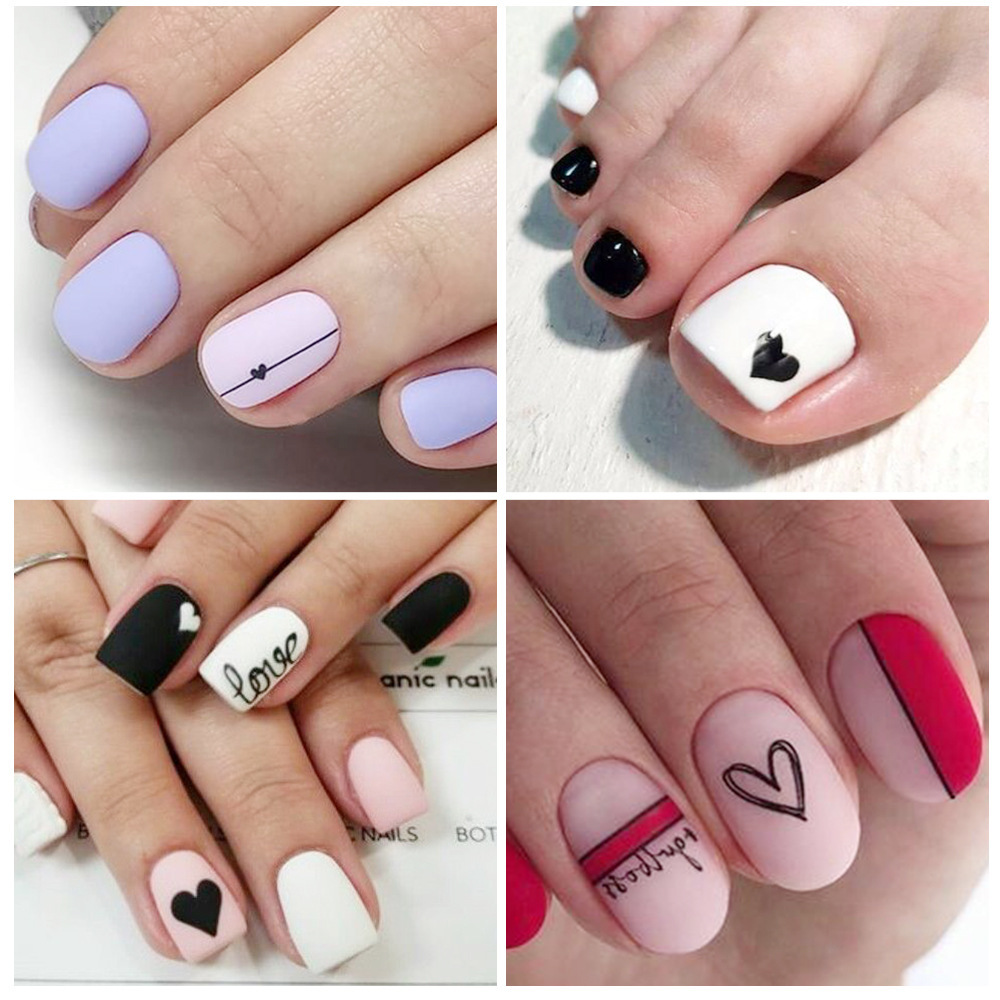 مسمار ملصقات فنية قلوب الحب رس - مراجعة Nail Art Valentines Day وسعره